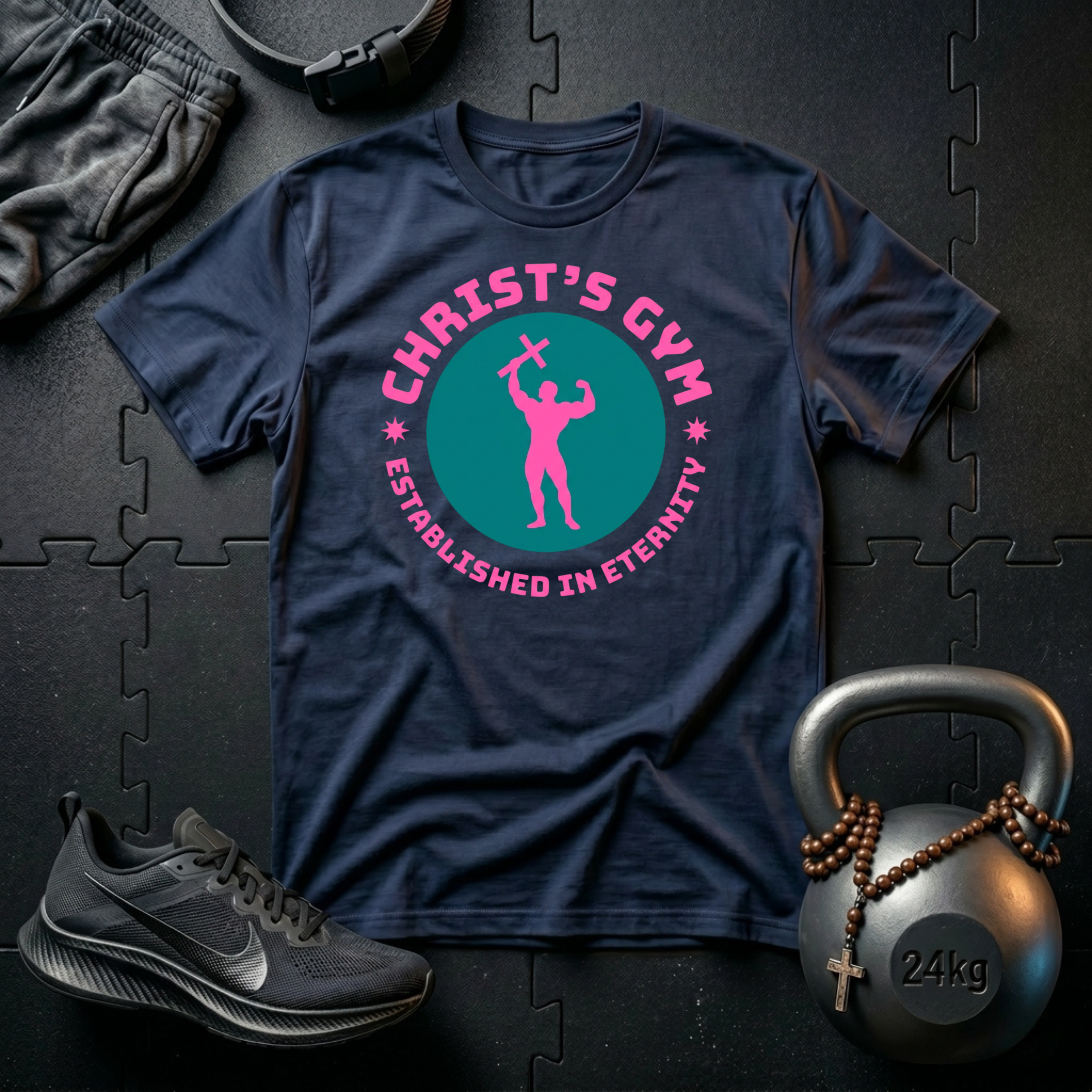 Christ's Gym Badge T-Shirt