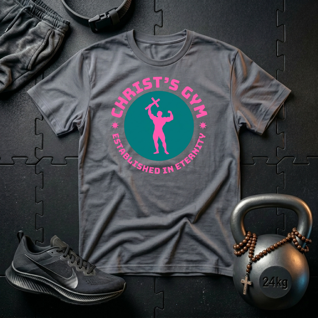 Christ's Gym Badge T-Shirt