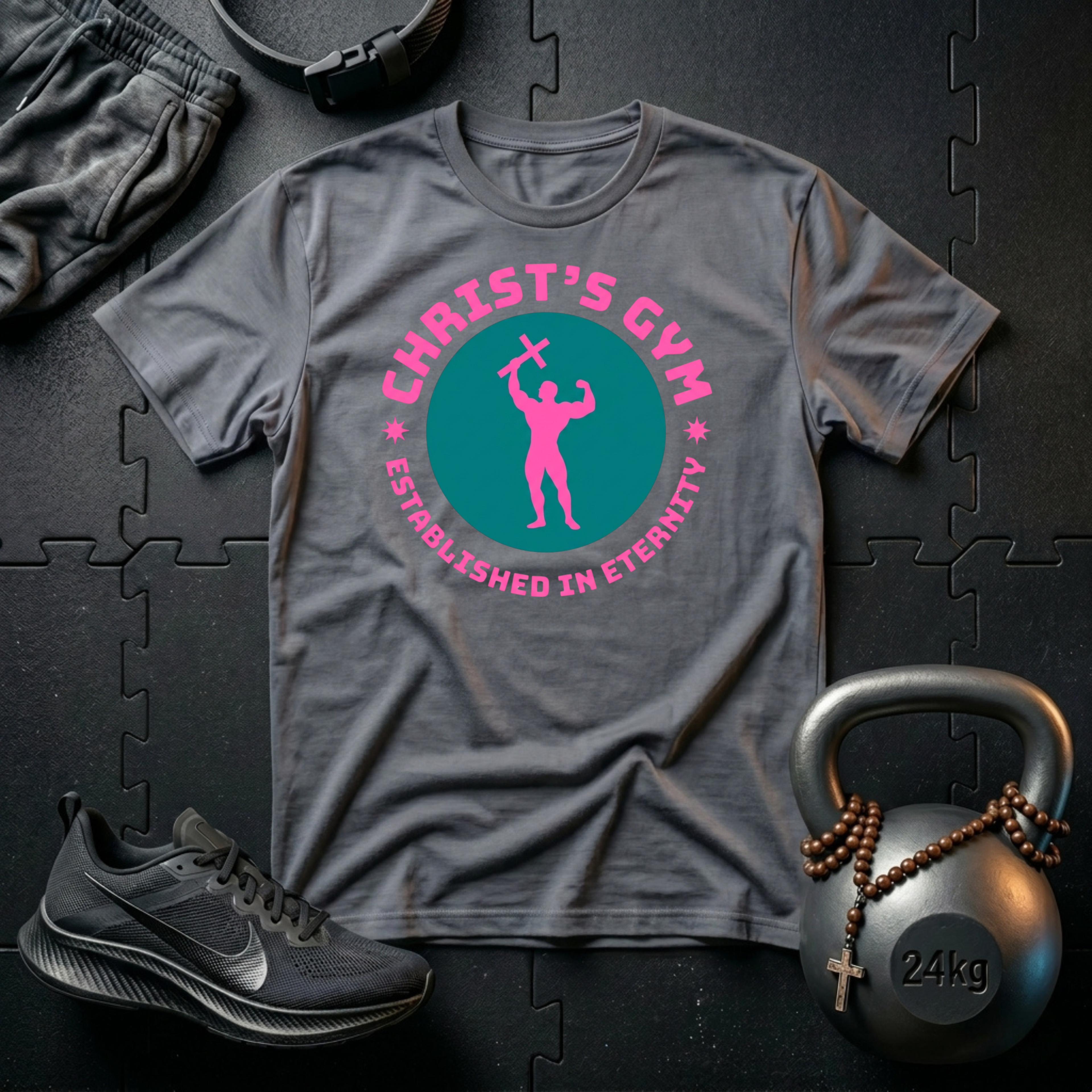 Christ's Gym Badge T-Shirt