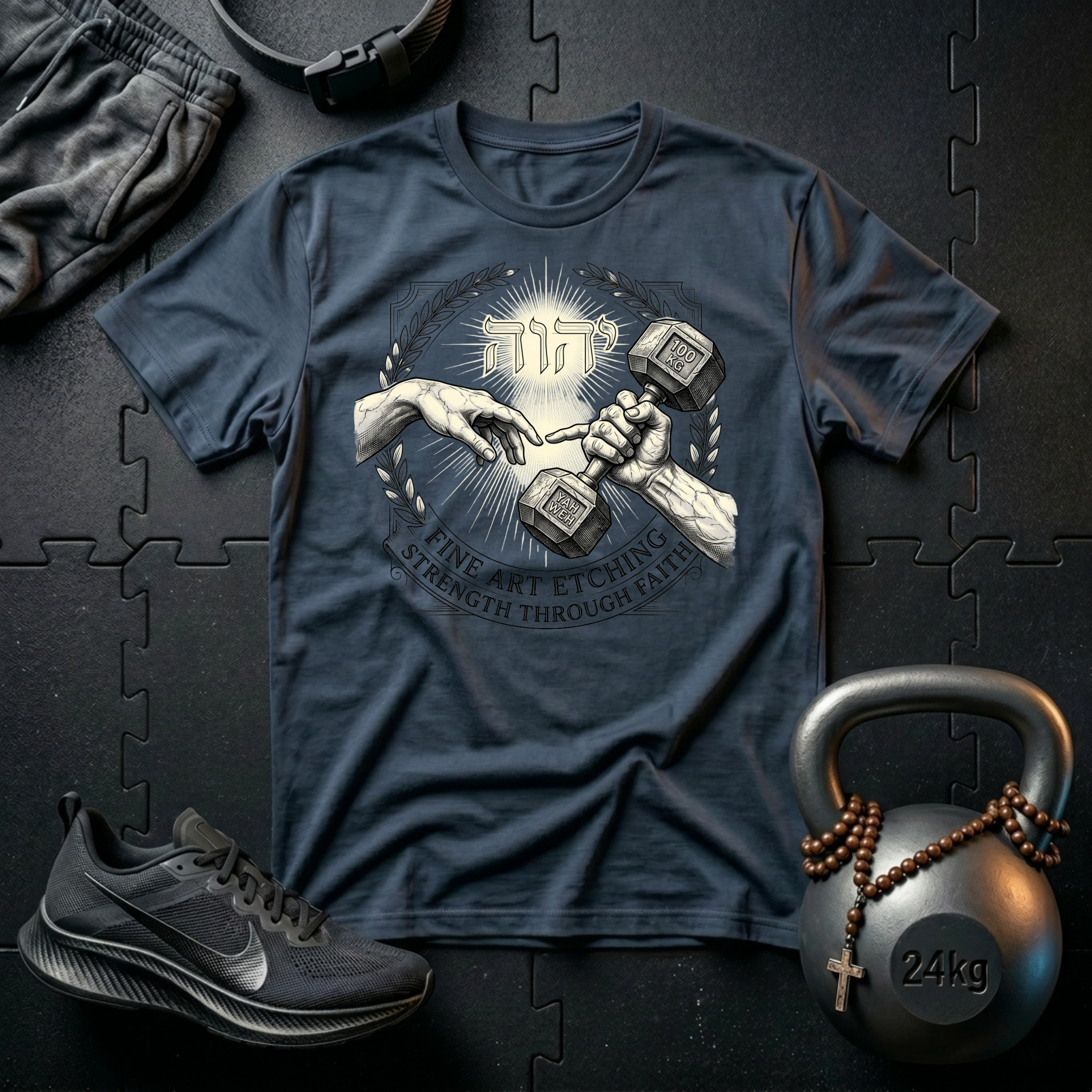 Fine Art Etching Yahweh T-Shirt