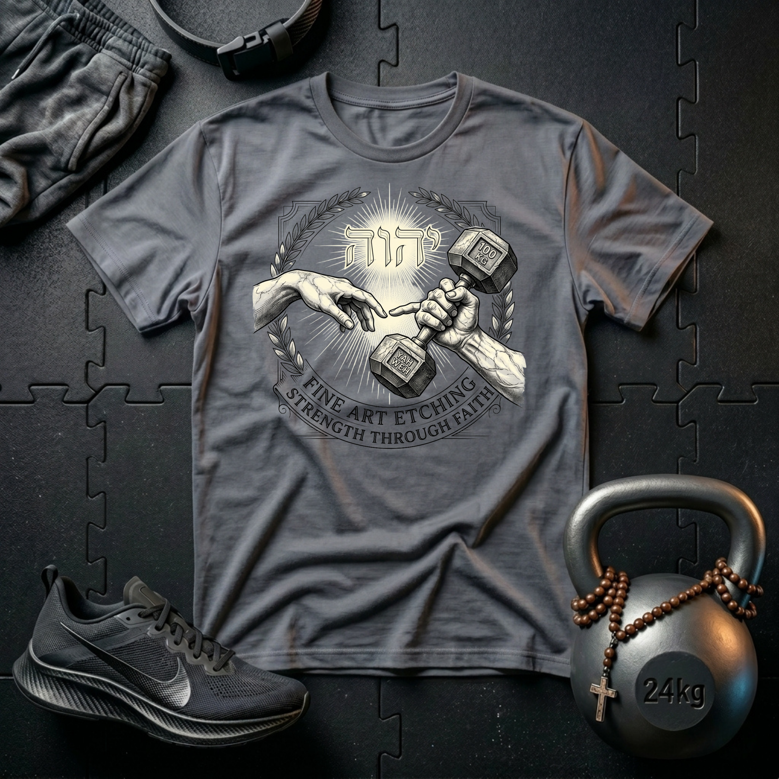 Fine Art Etching Yahweh T-Shirt