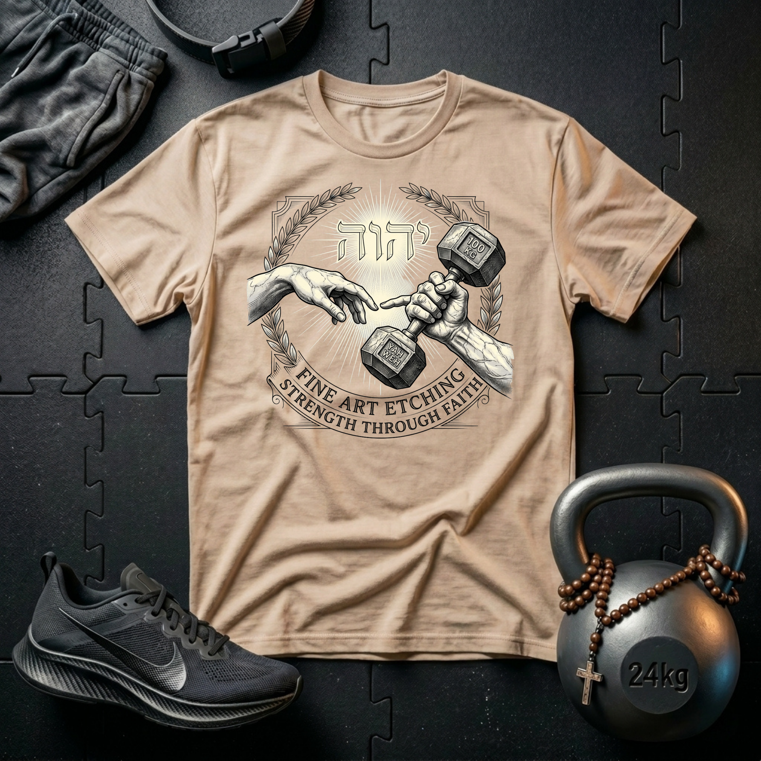 Fine Art Etching Yahweh T-Shirt