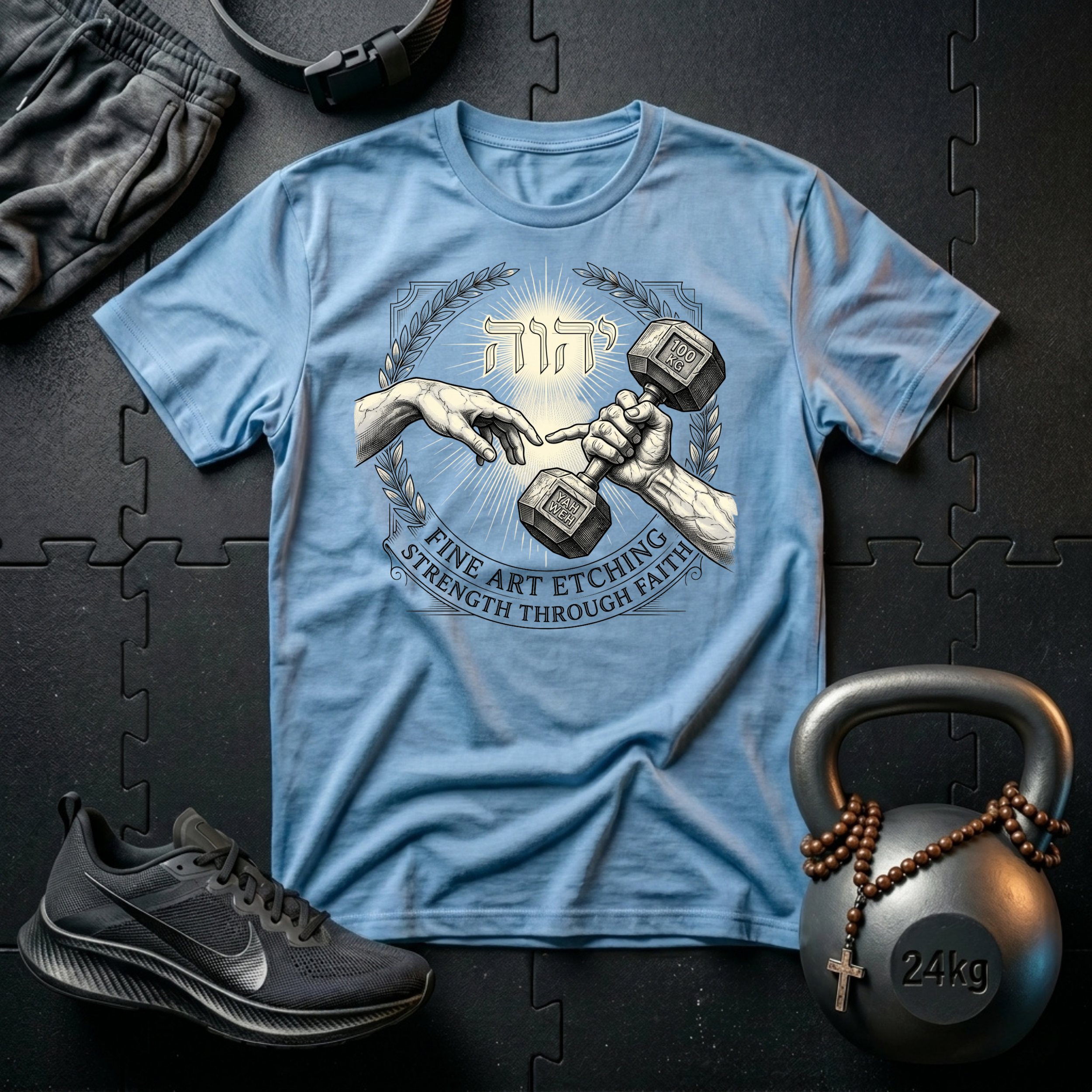 Fine Art Etching Yahweh T-Shirt
