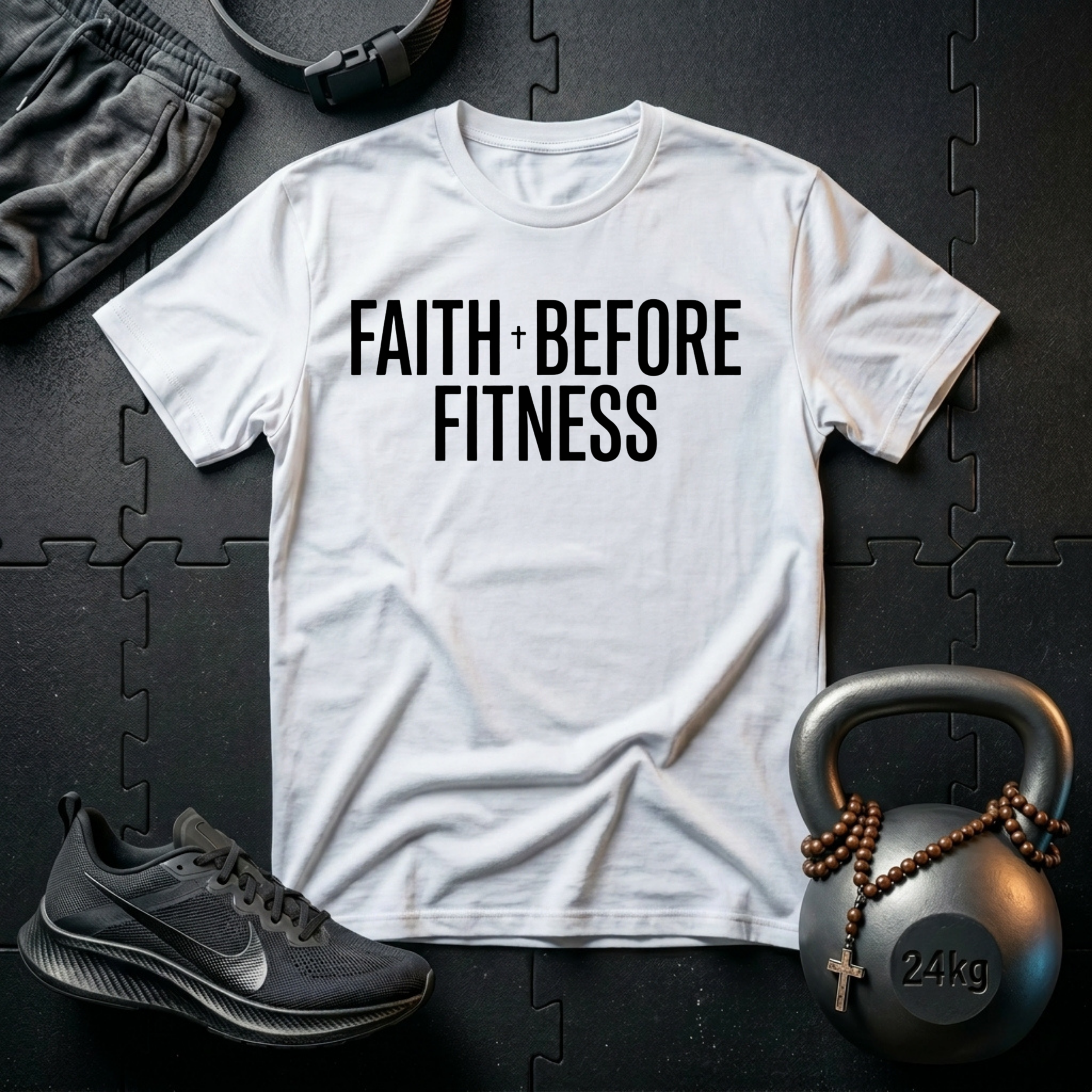 Faith Before Fitness T-Shirt