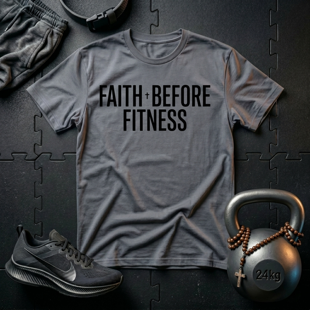 Faith Before Fitness T-Shirt