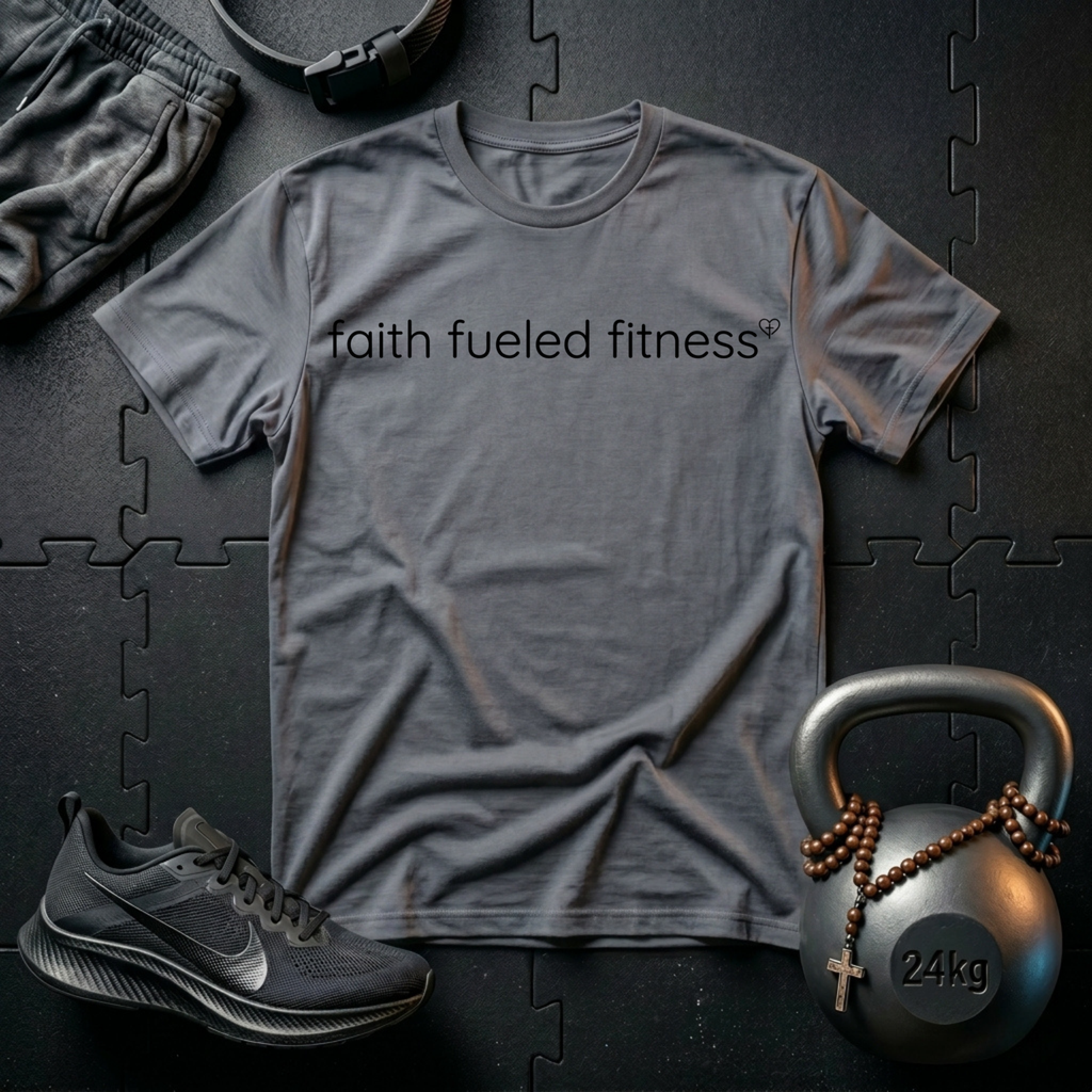Faith Fueled Fitness Script T-Shirt