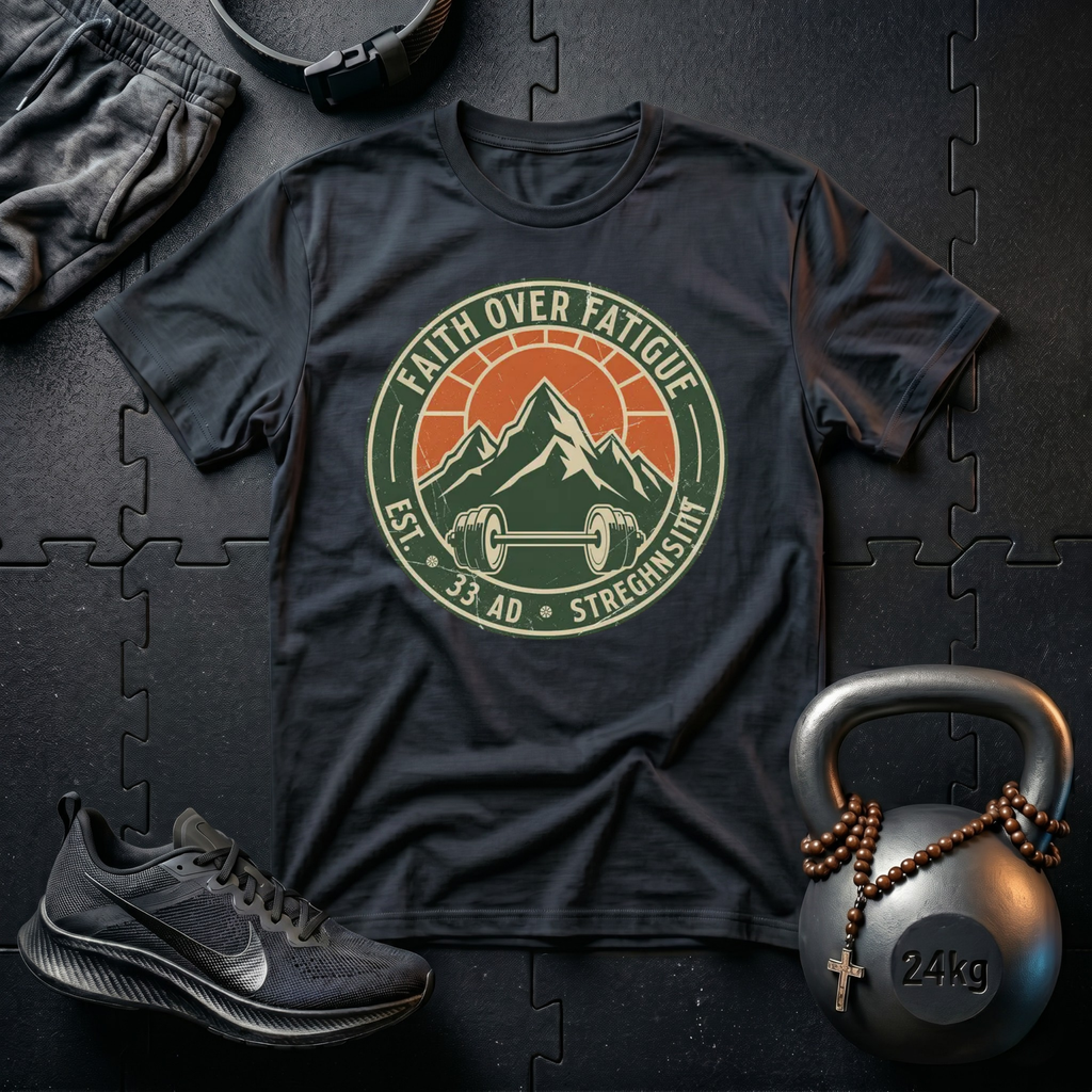 Faith Over Fatigue BadgeT-Shirt