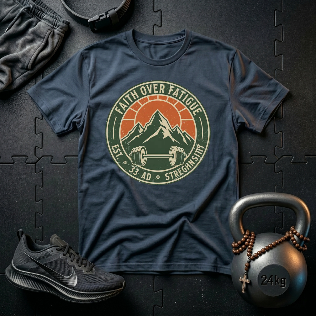 Faith Over Fatigue BadgeT-Shirt