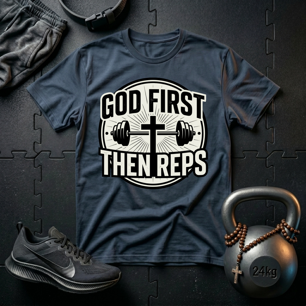 God First Then Reps T-Shirt