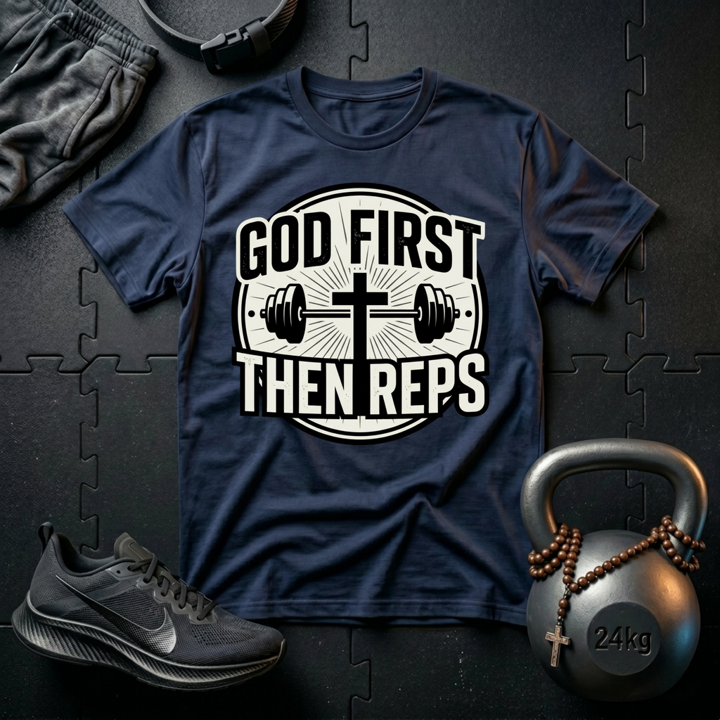 God First Then Reps T-Shirt