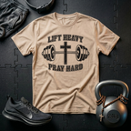 Lift Heavy Pray Hard T-Shirt