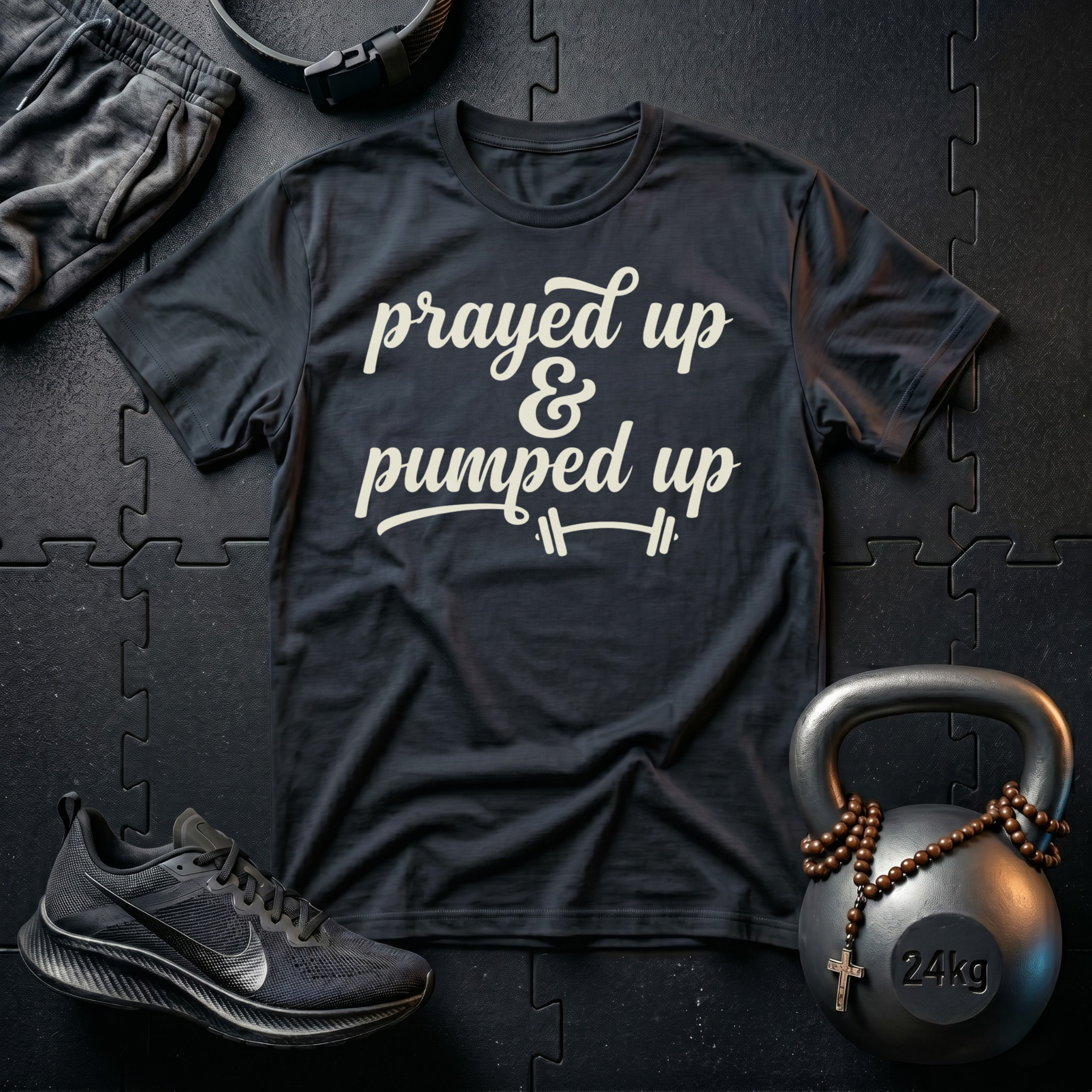 Prayed Up & Pumped Up T-Shirt