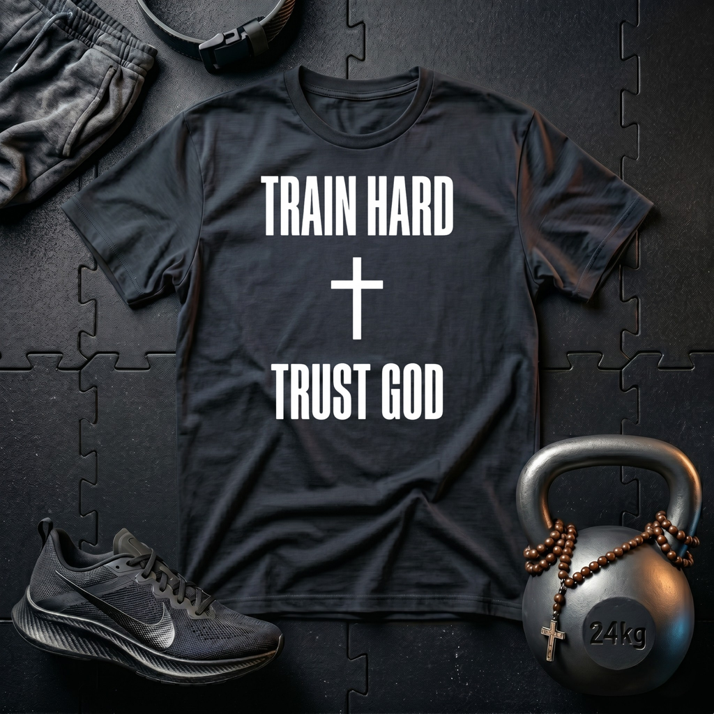 Train Hard Trust God T-Shirt