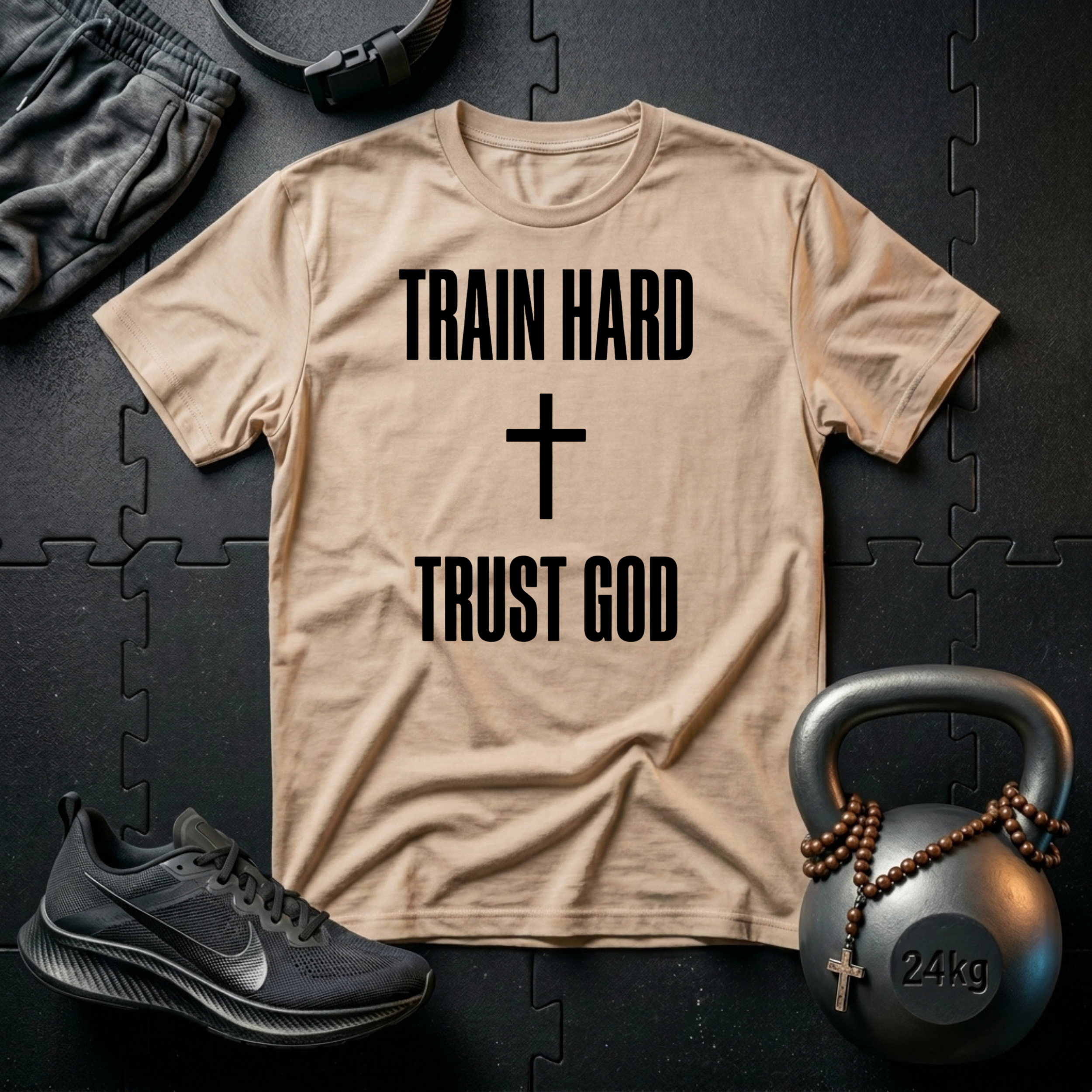Train Hard Trust God T-Shirt