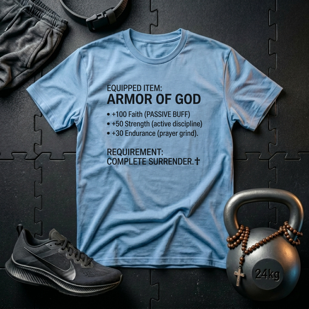 Equipped Item Armor Of God T-Shirt