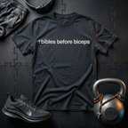 Bibles Before Biceps T-Shirt