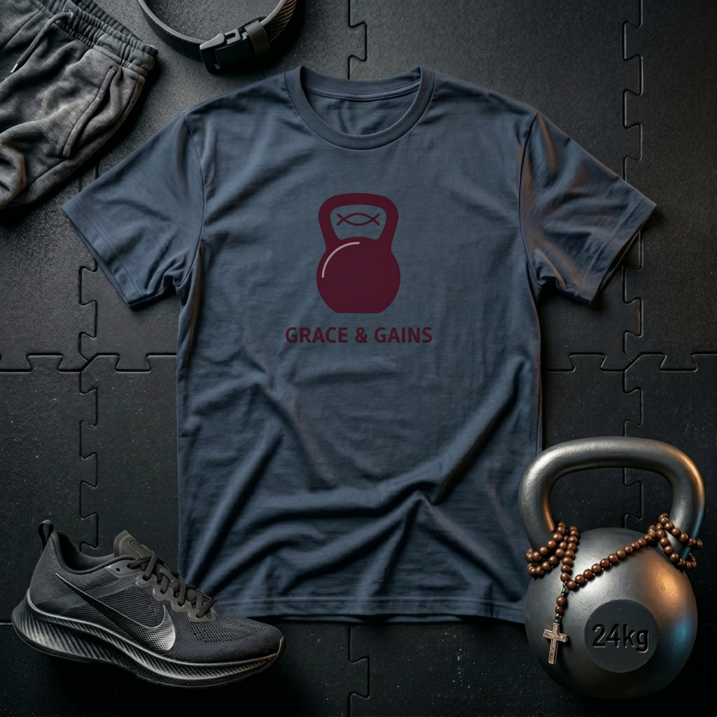 Grace & Gains Kettlebell T-Shirt