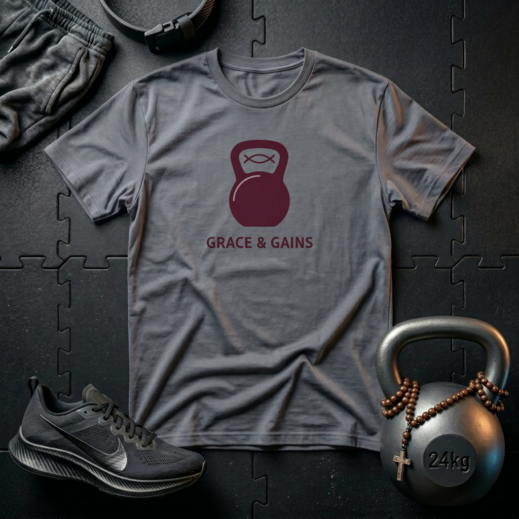Grace & Gains Kettlebell T-Shirt