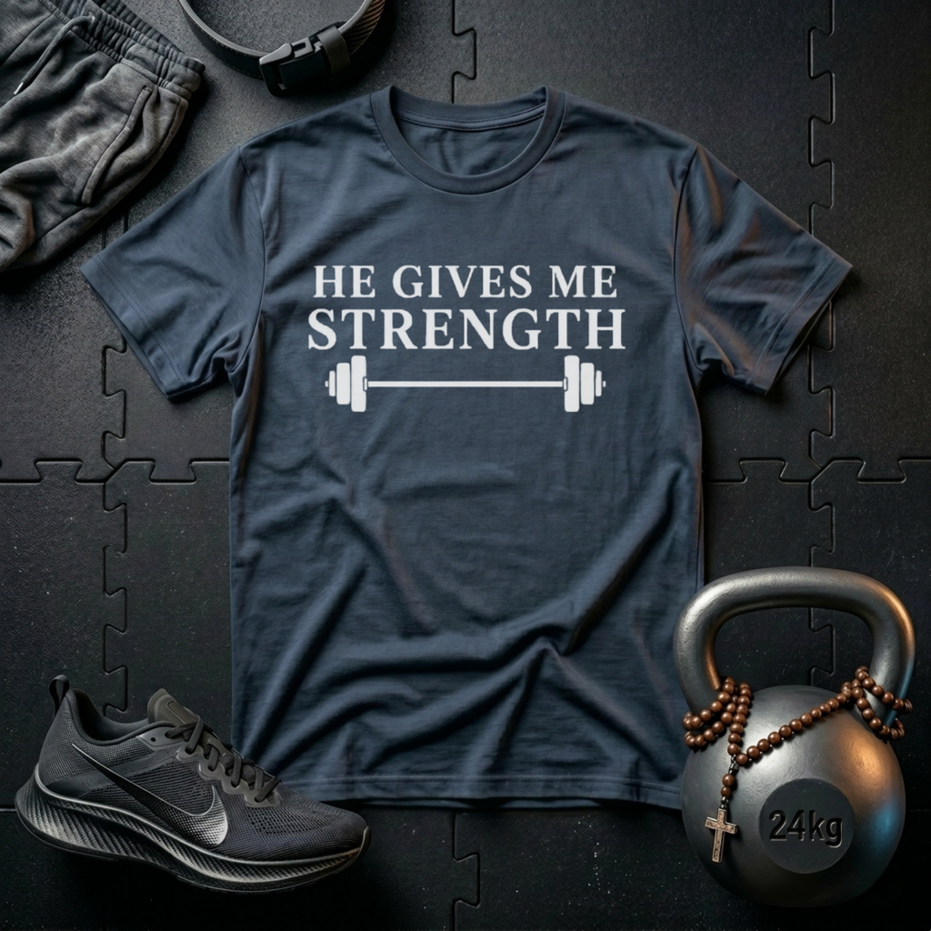 He Gives Me Strength T-Shirt