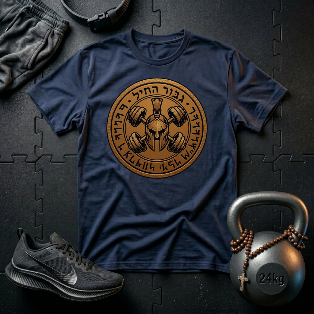 Hebrew Warrior Shield T-Shirt