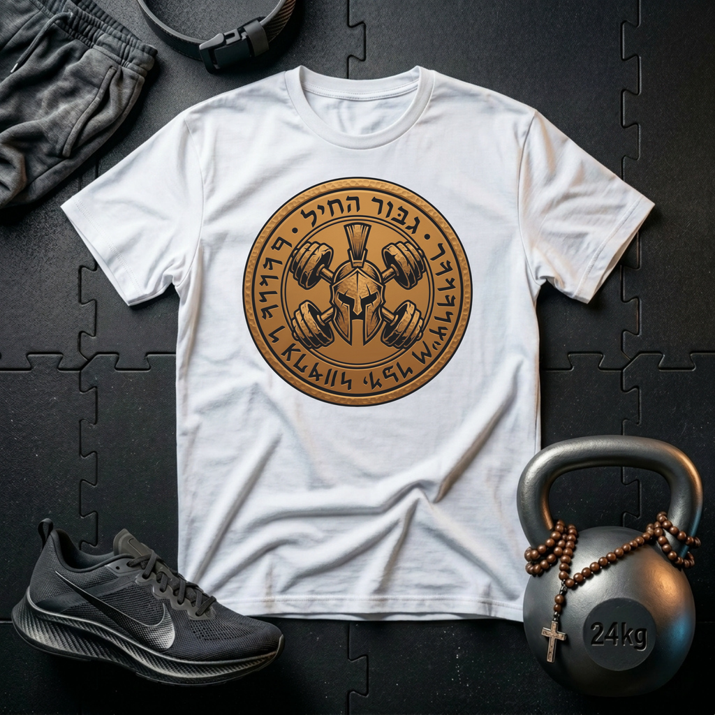 Hebrew Warrior Shield T-Shirt