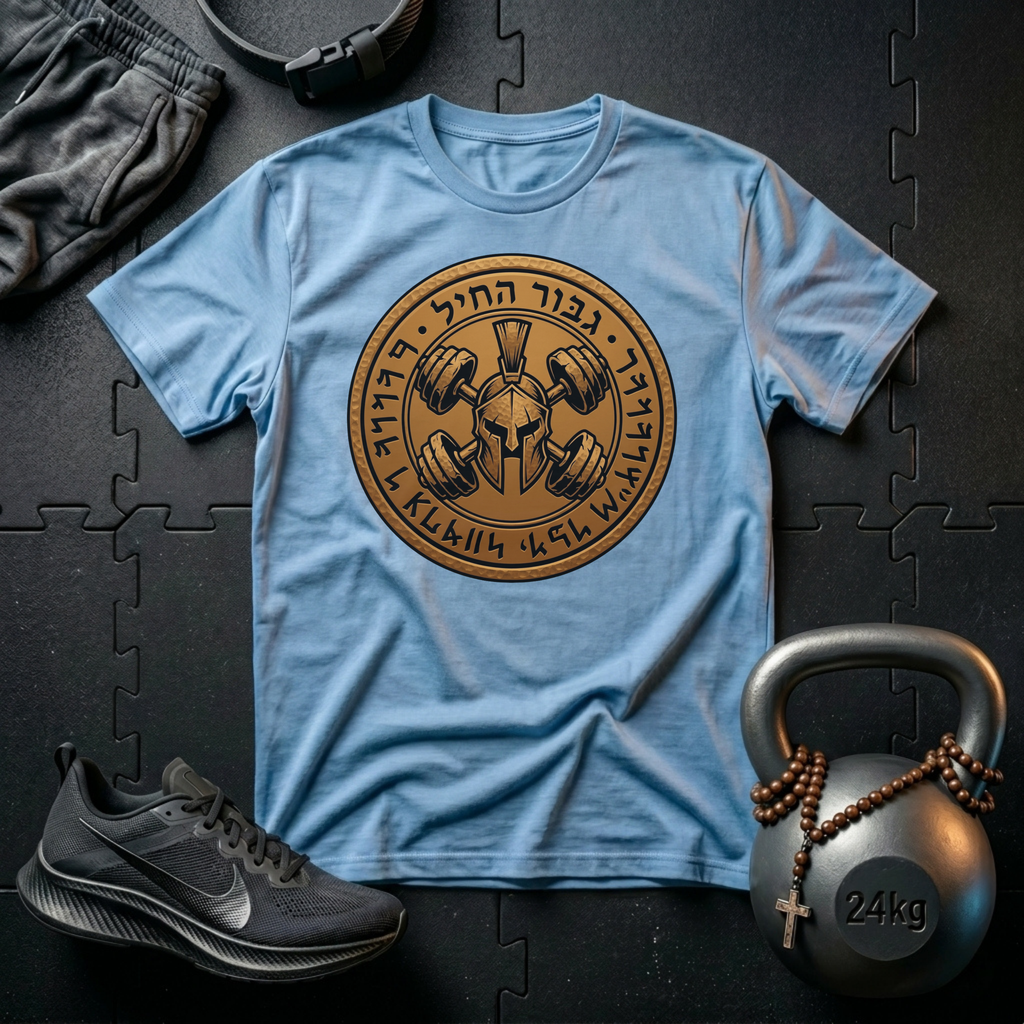 Hebrew Warrior Shield T-Shirt