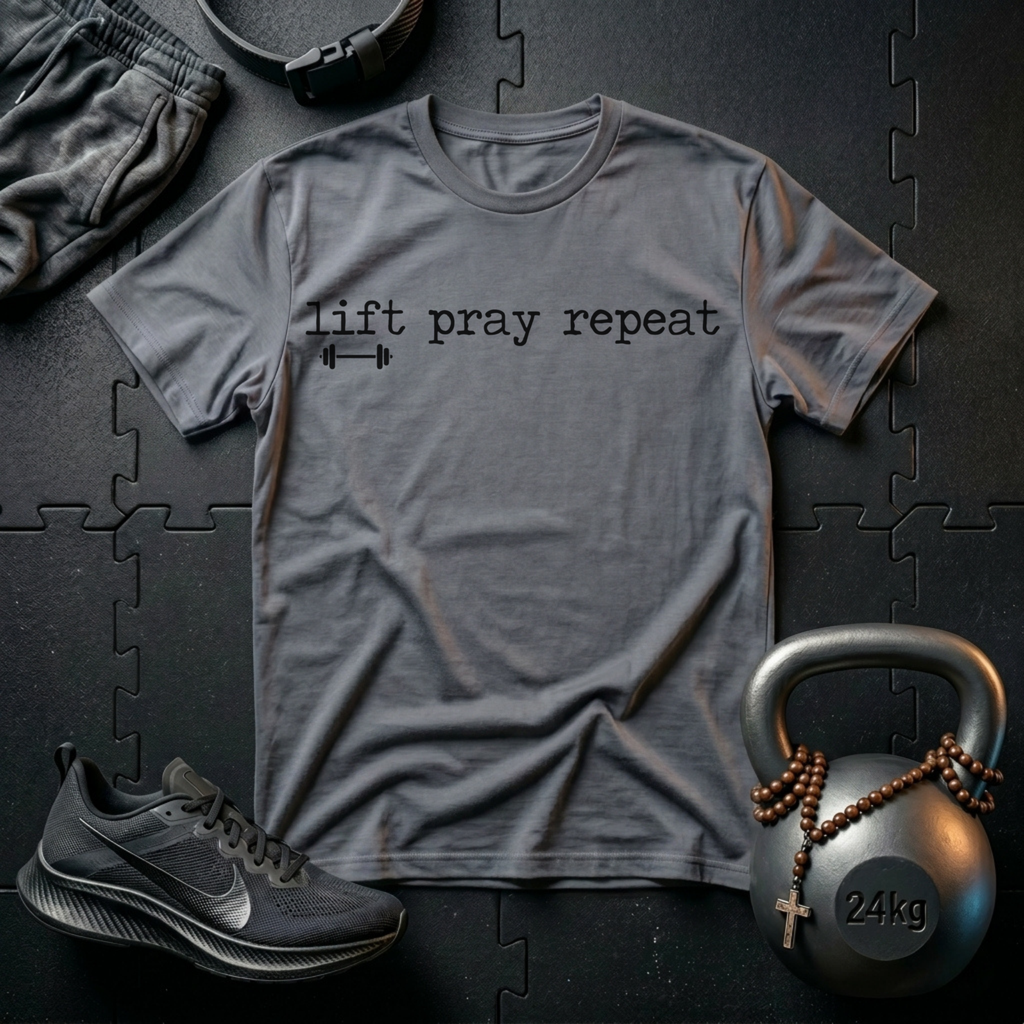 Lift Pray Repeat T-Shirt