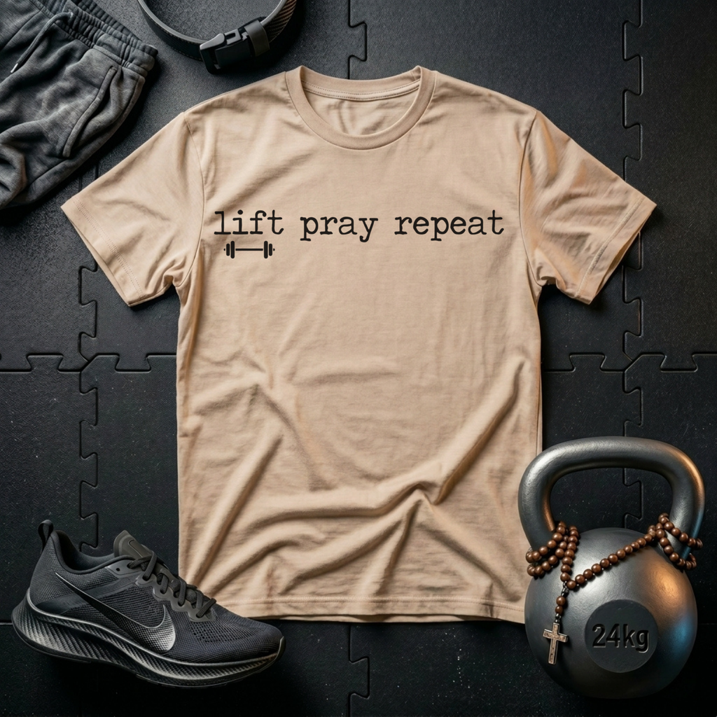 Lift Pray Repeat T-Shirt