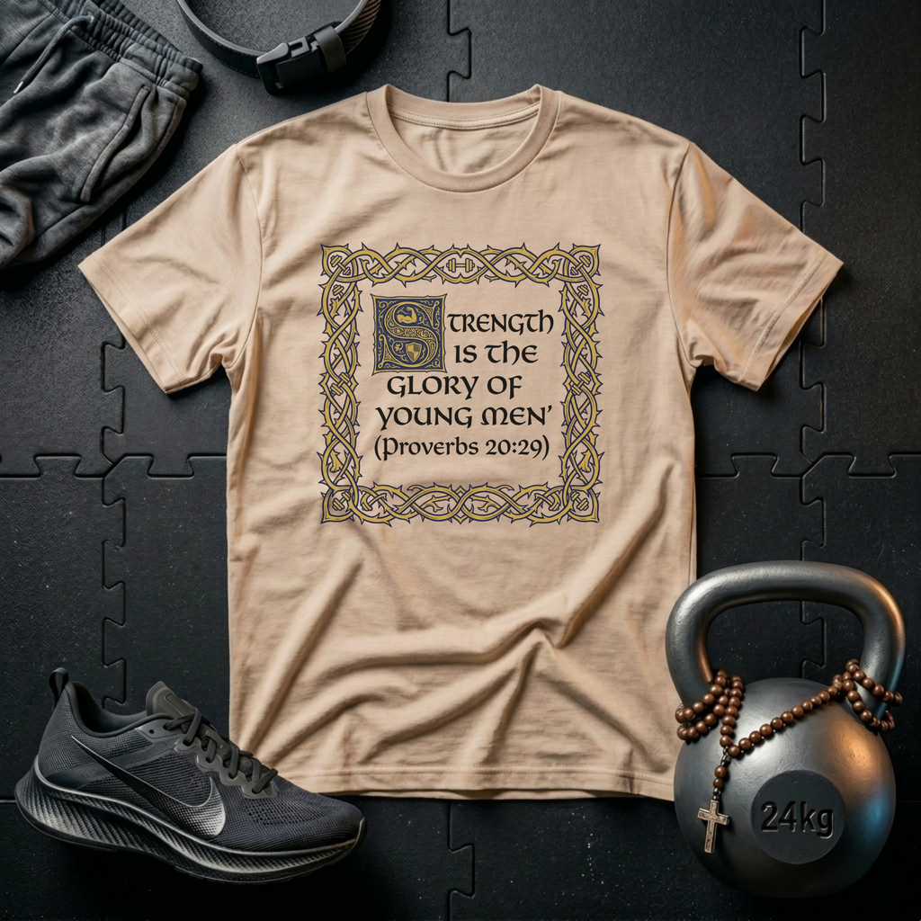 Strength & Glory Proverbs T-Shirt