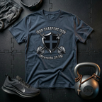 Iron Sharpens Iron Shield T-Shirt
