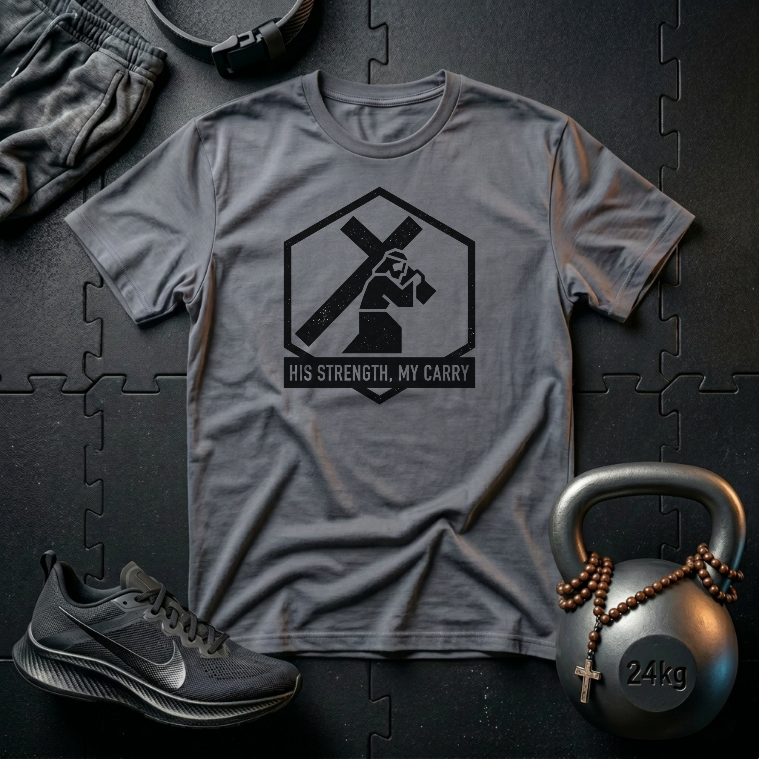 His Strength My Carry T-Shirt