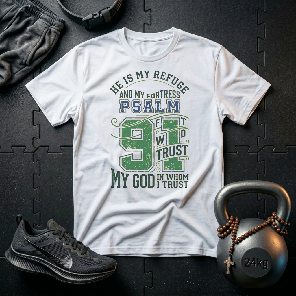 He is my refuge |T-Shirt