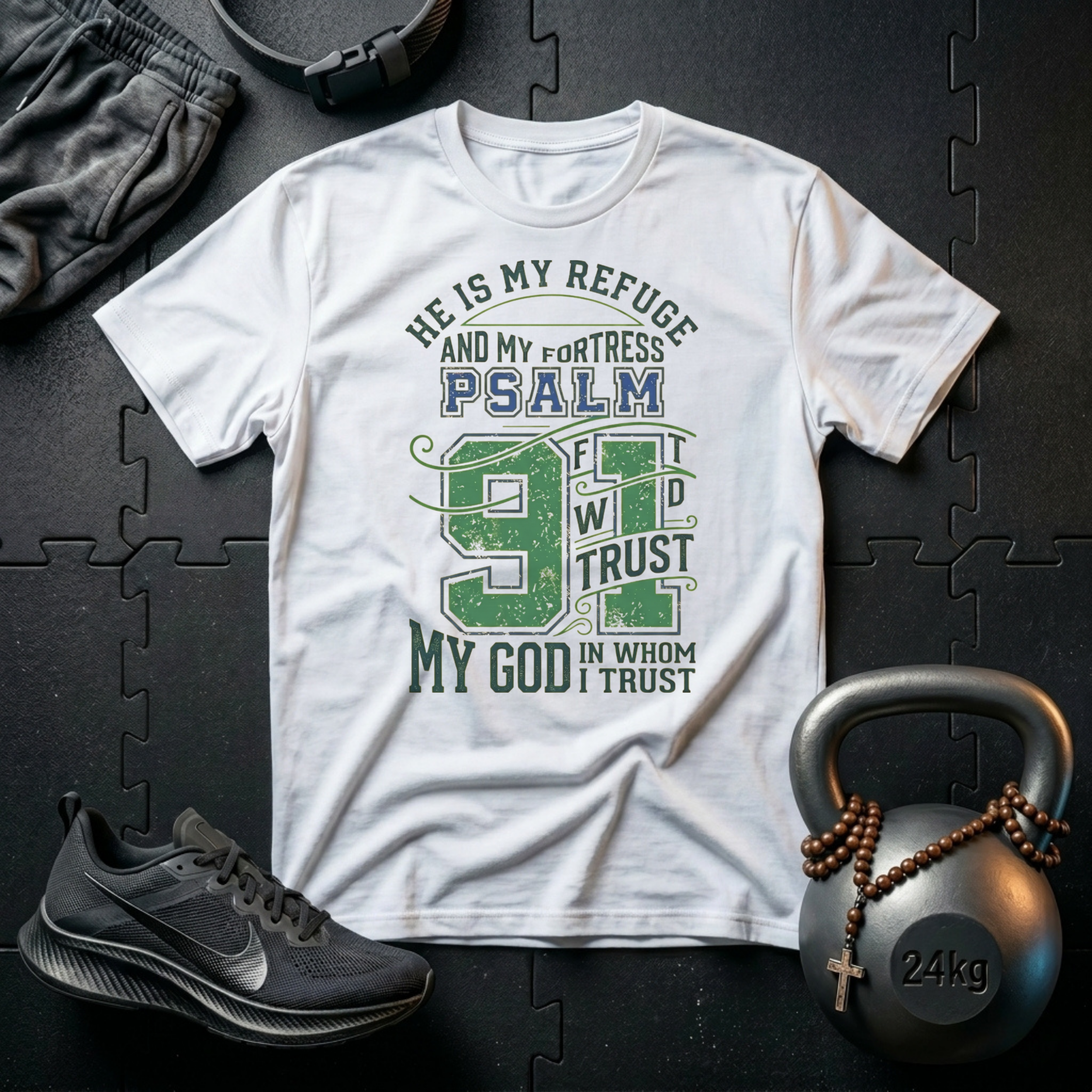 He is my refuge |T-Shirt