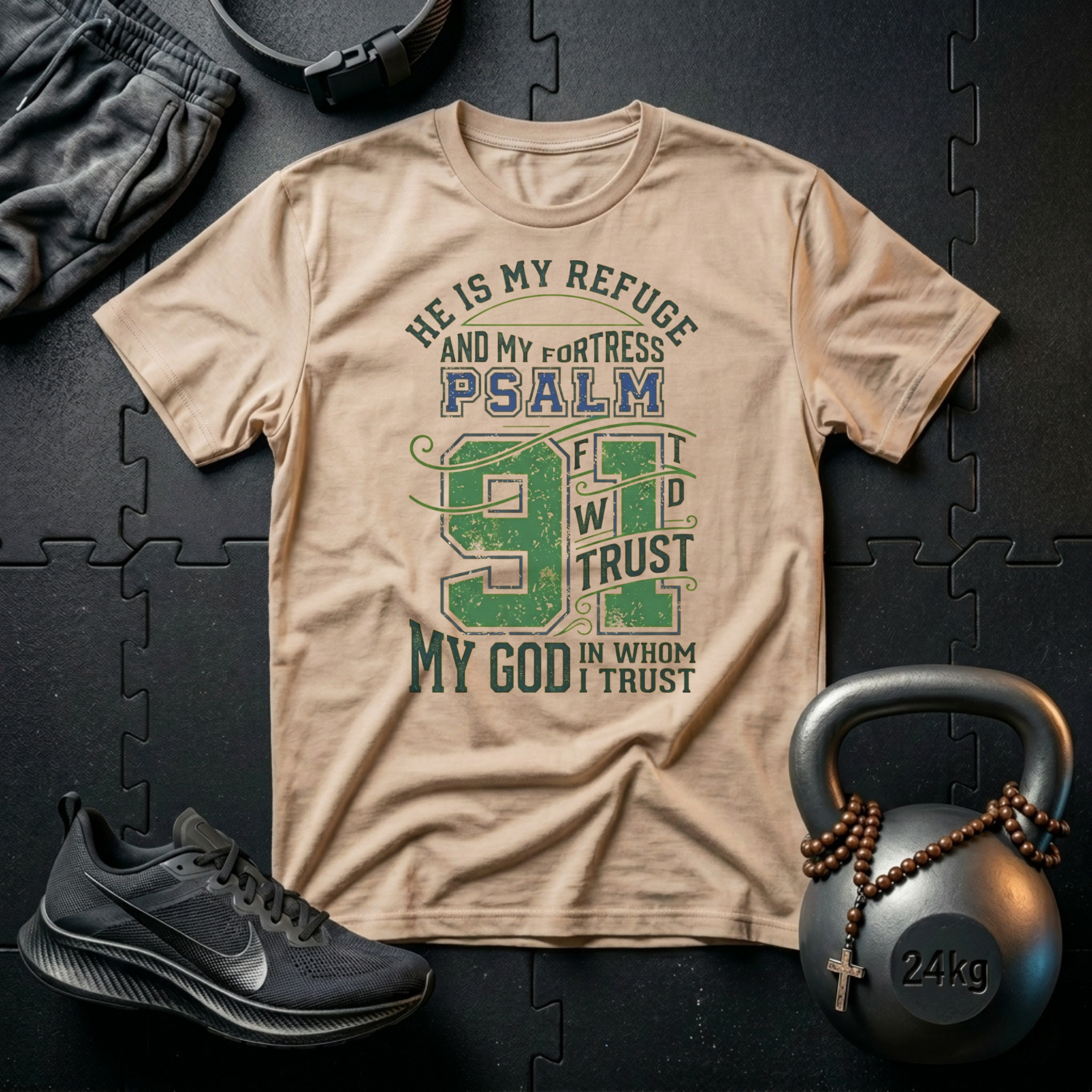 He is my refuge |T-Shirt