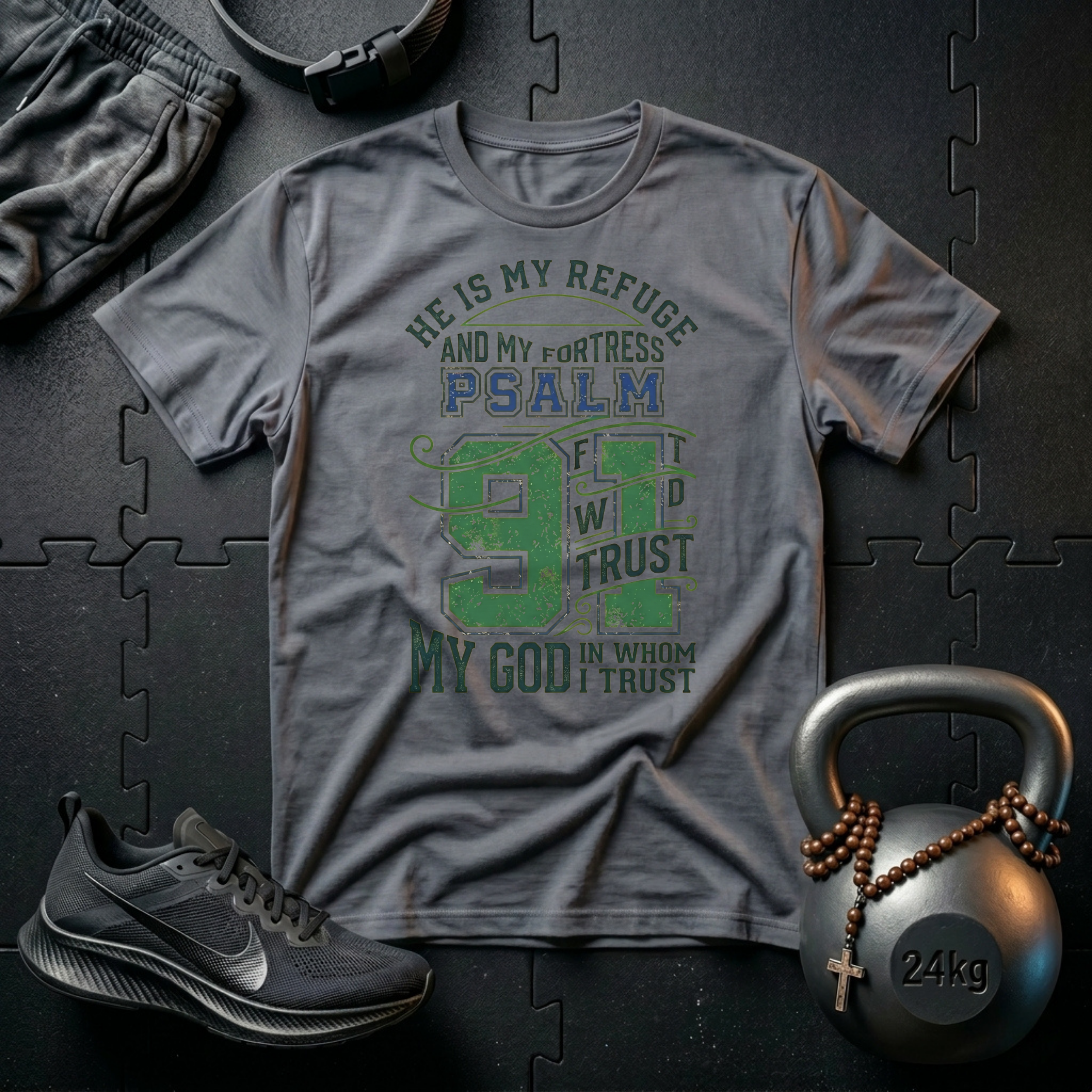 He is my refuge |T-Shirt