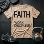 Faith Work Discipline T-Shirt