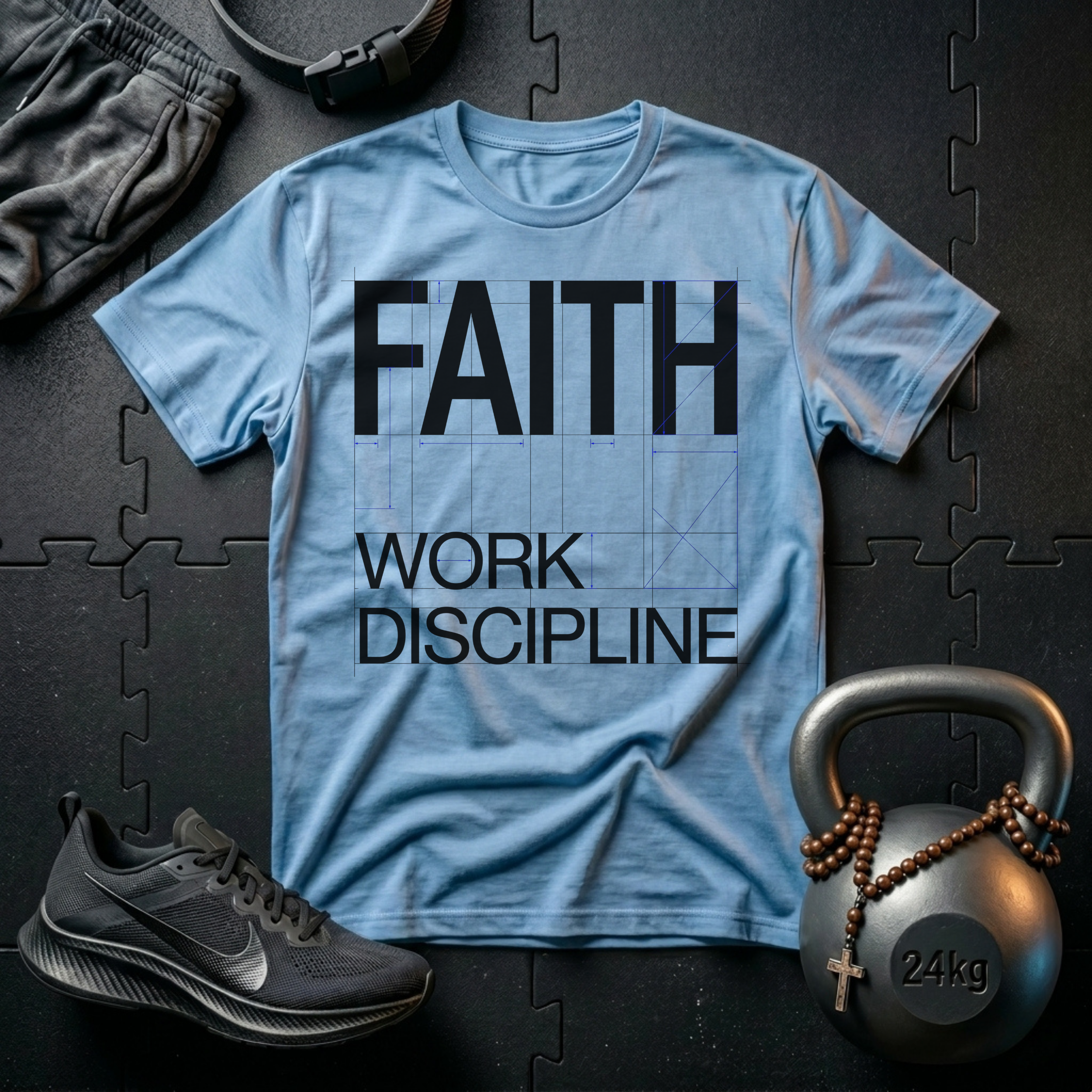 Faith Work Discipline T-Shirt