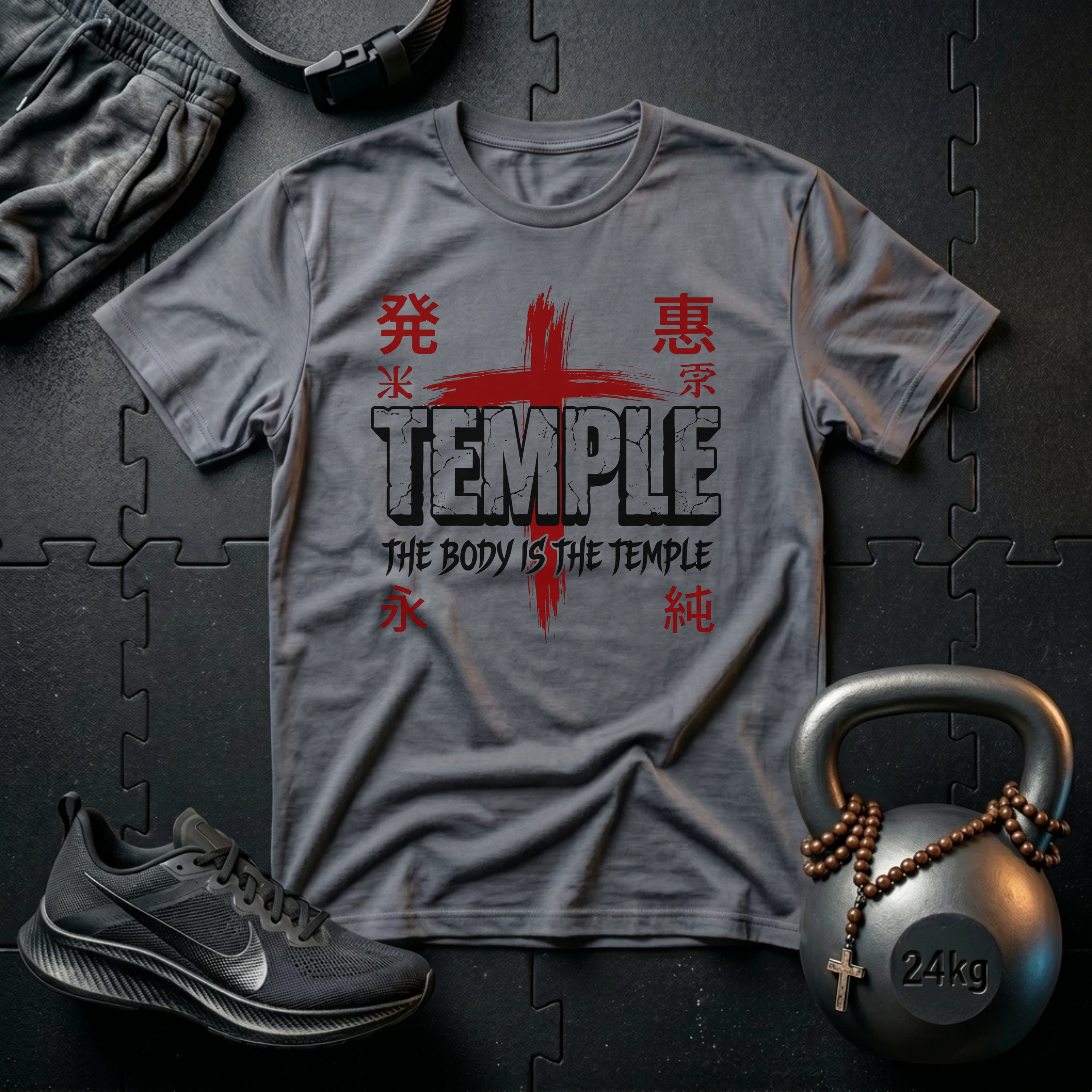 The Body is The Temple T-Shirt