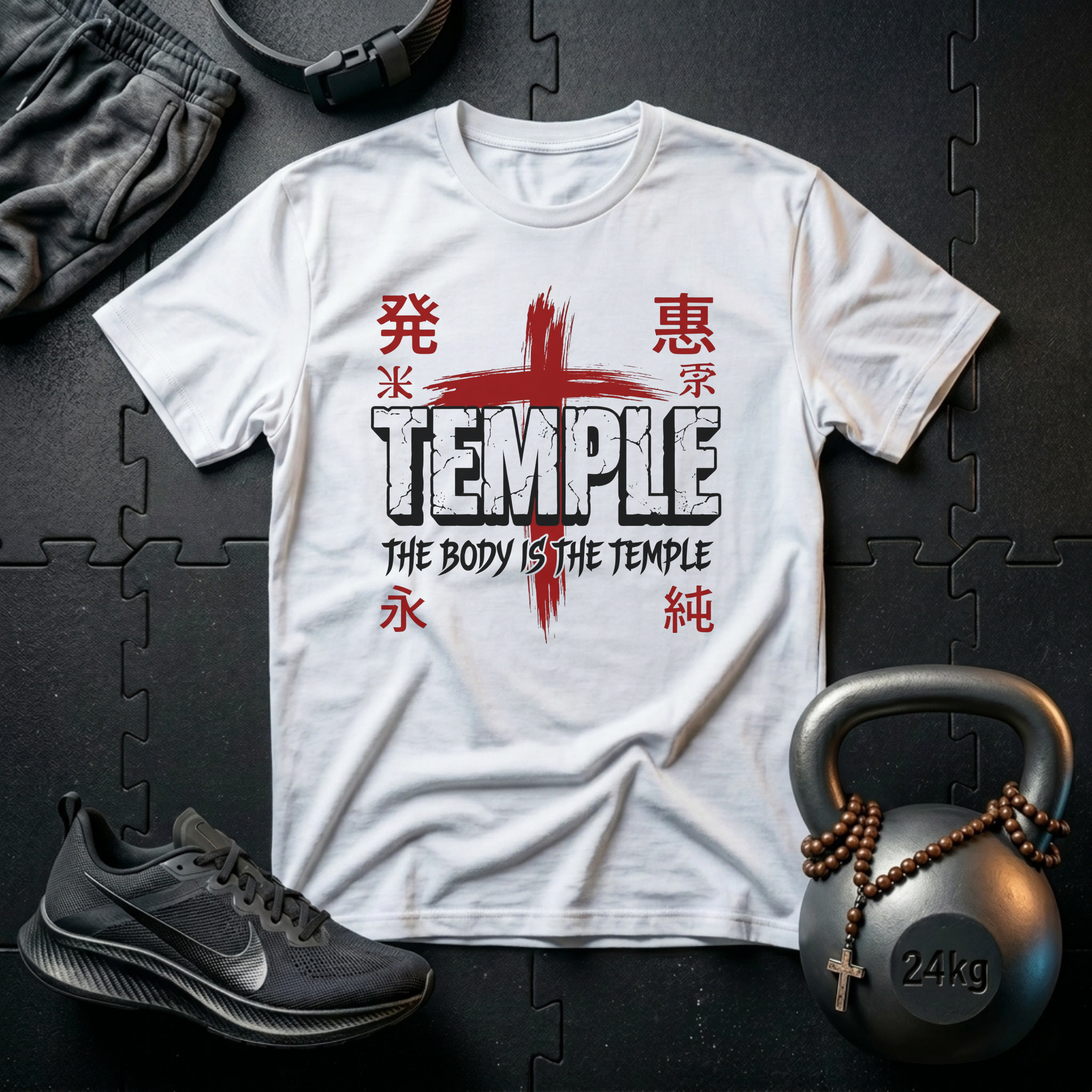 The Body is The Temple T-Shirt