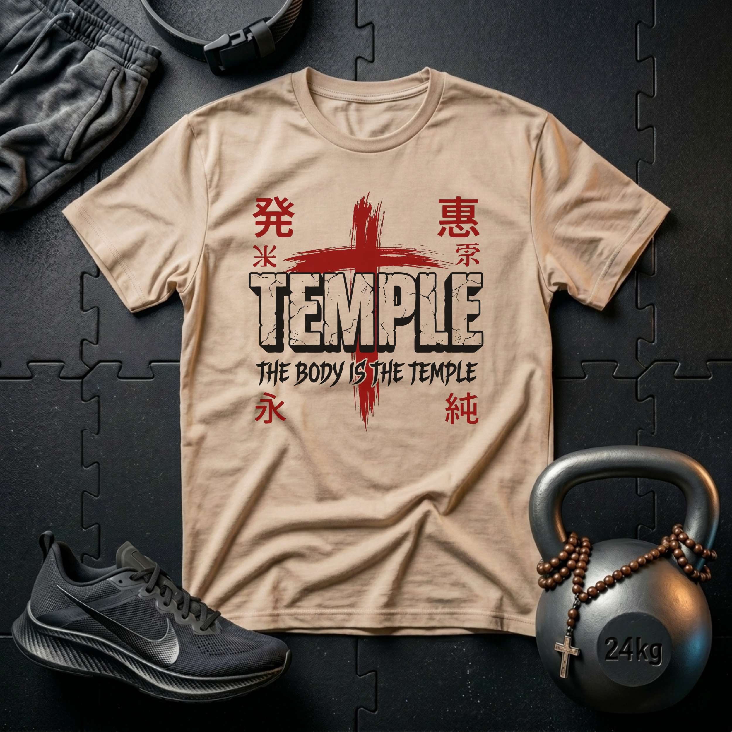 The Body is The Temple T-Shirt