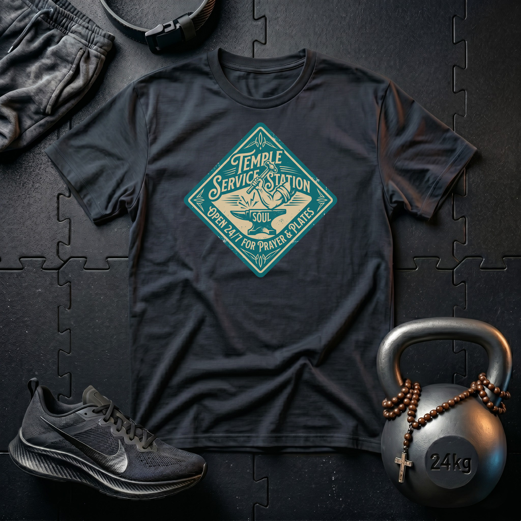 Temple Service Station T-Shirt