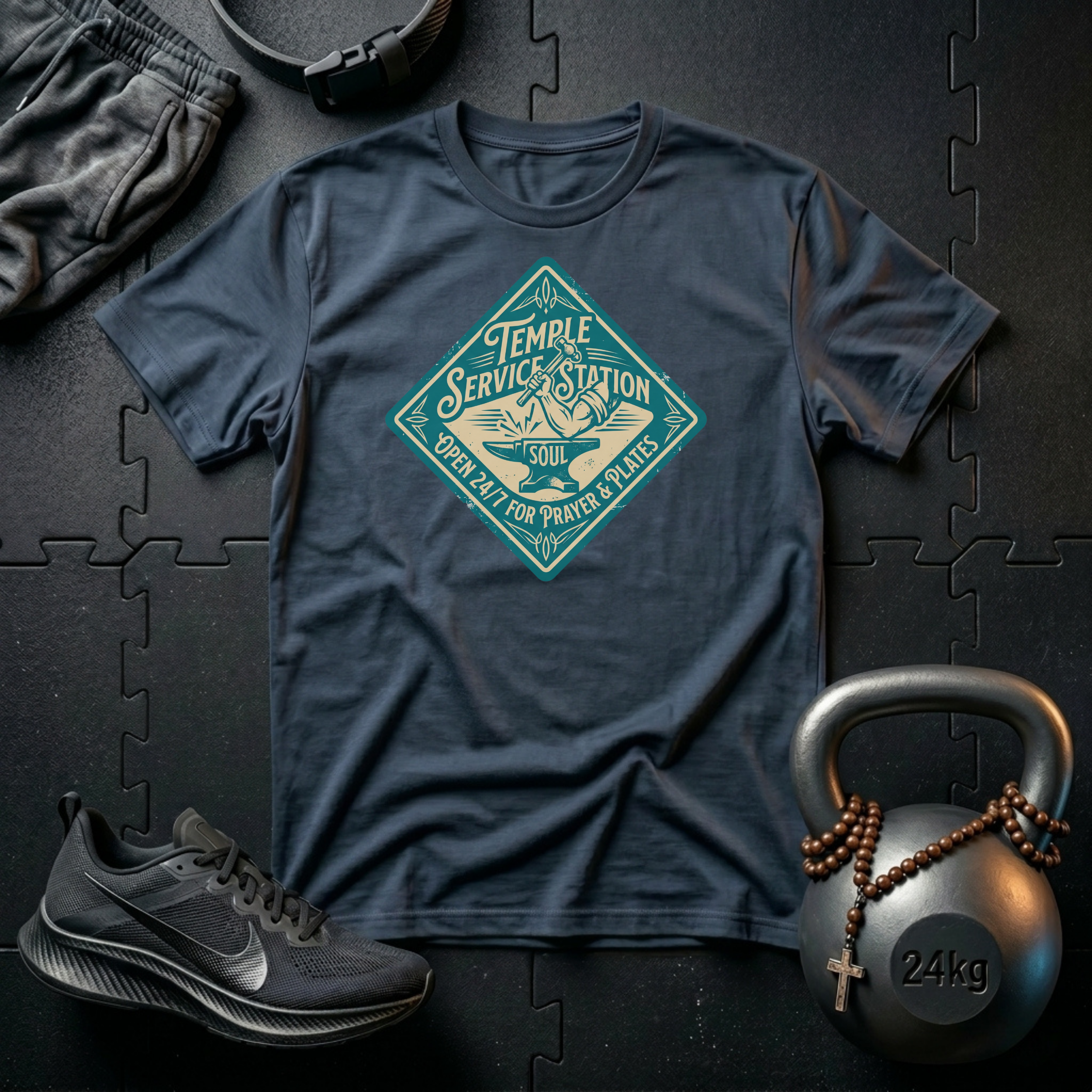 Temple Service Station T-Shirt