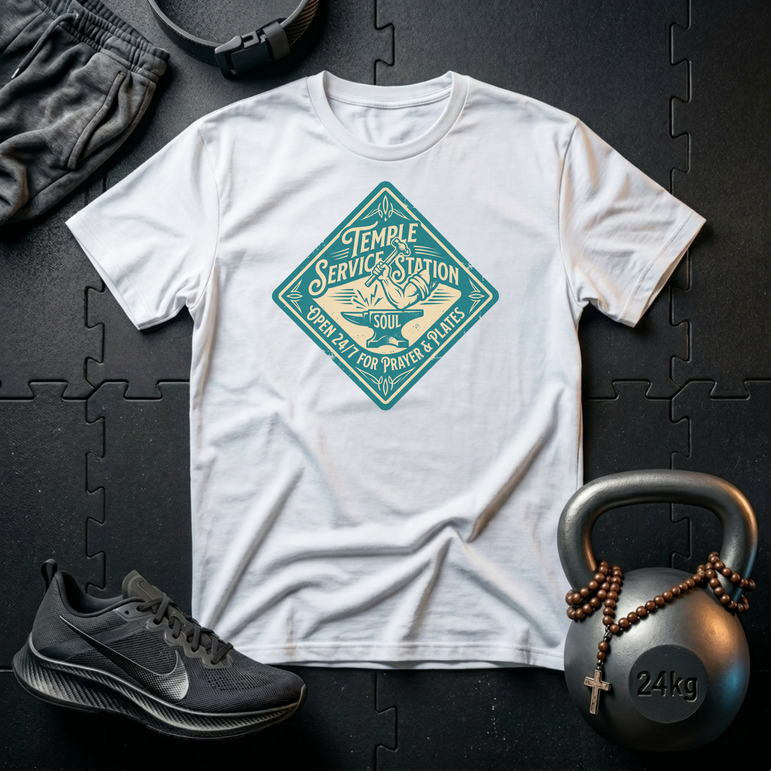 Temple Service Station T-Shirt