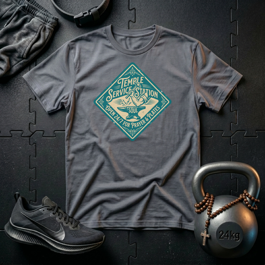 Temple Service Station T-Shirt