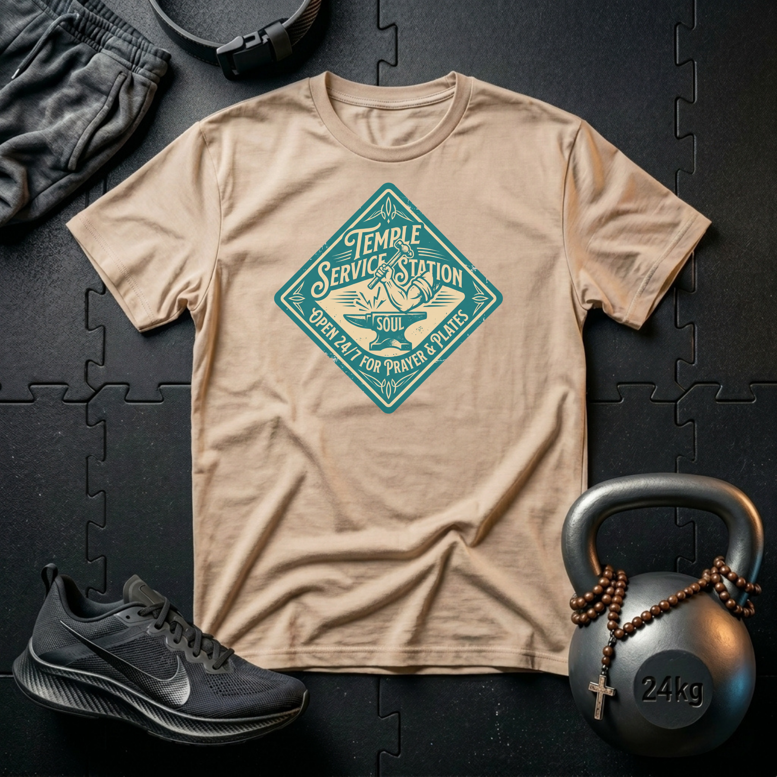 Temple Service Station T-Shirt
