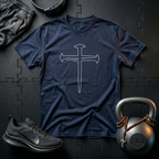 Line Nail Cross T-Shirt