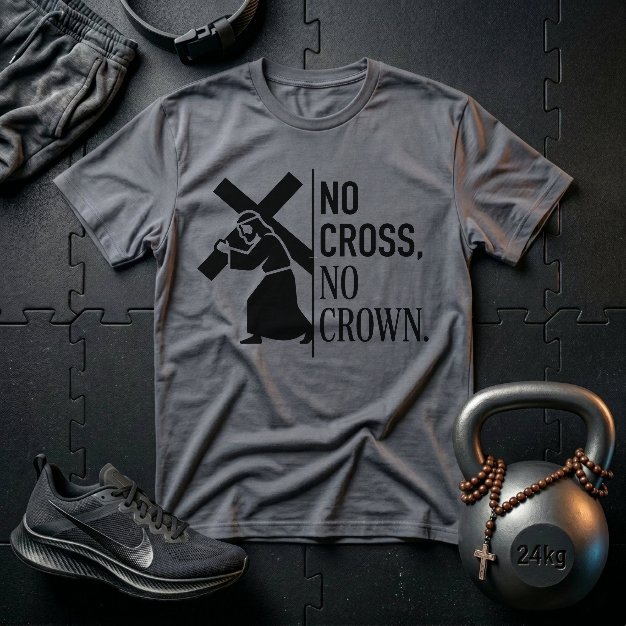 No Cross No Crown T-Shirt