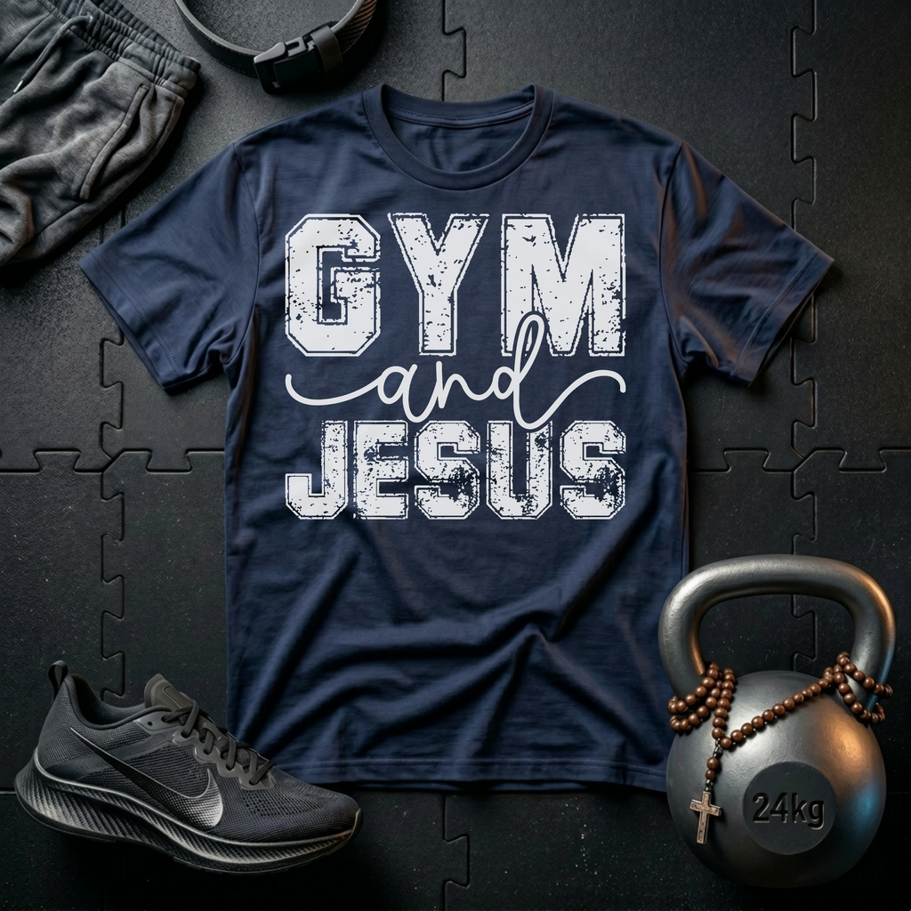 Gym And Jesus T-Shirt