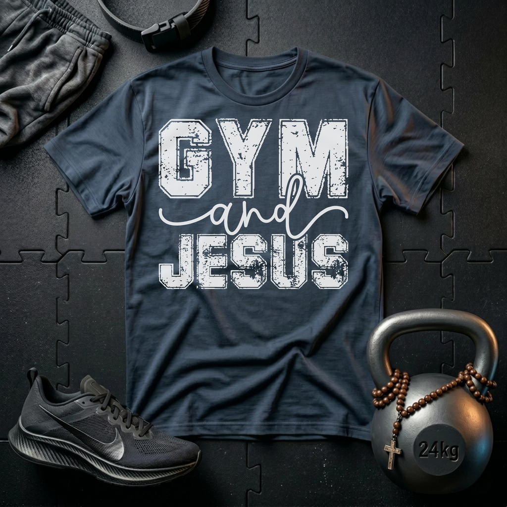 Gym And Jesus T-Shirt