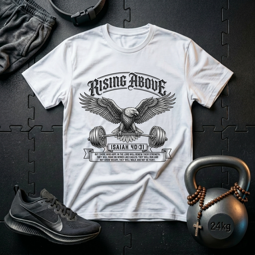 RISING ABOVE T-SHIRT